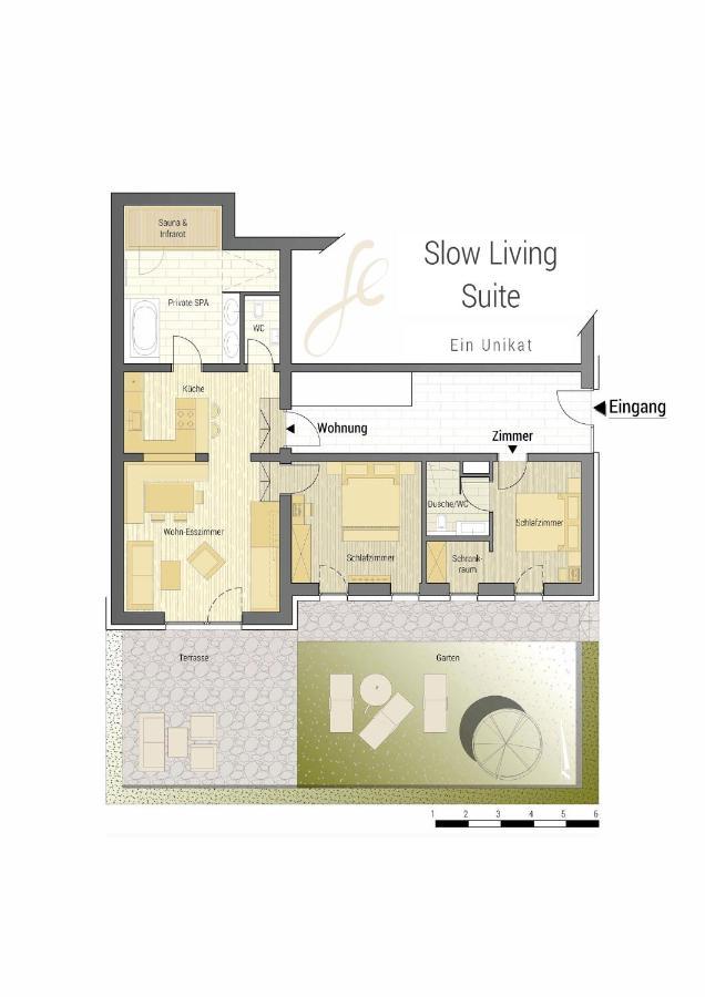Slow Living Suite - Ferienwohnung Mit Privater Sauna & Garten フィス エクステリア 写真